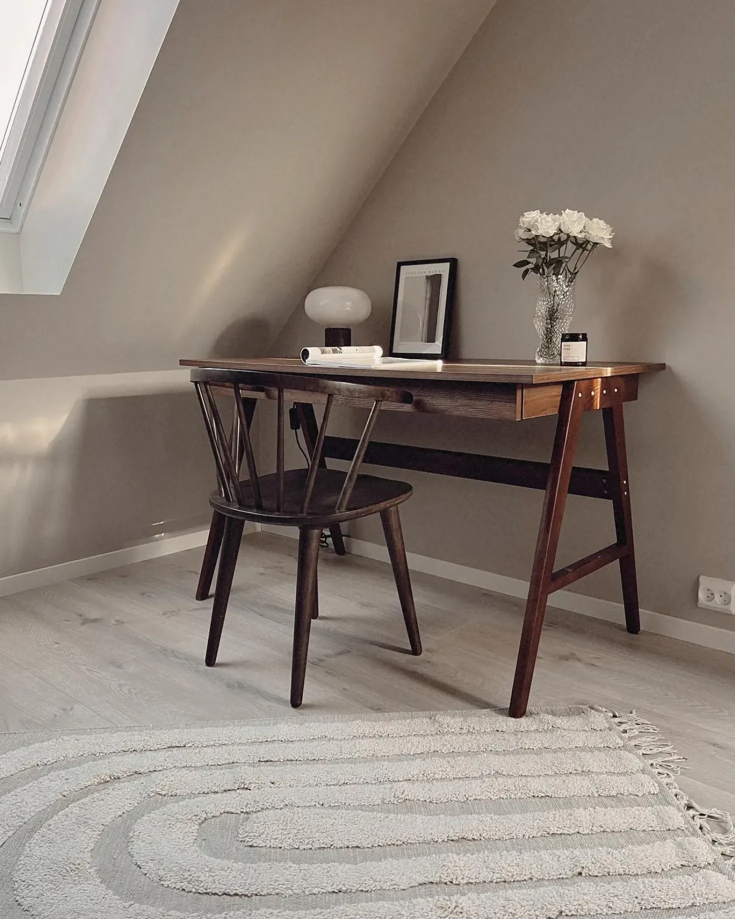 Tappeto HAKKARI Beige chiaro 80 x 150 cm Cotone