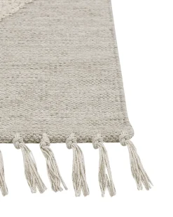 Tappeto HAKKARI Beige chiaro 80 x 150 cm Cotone