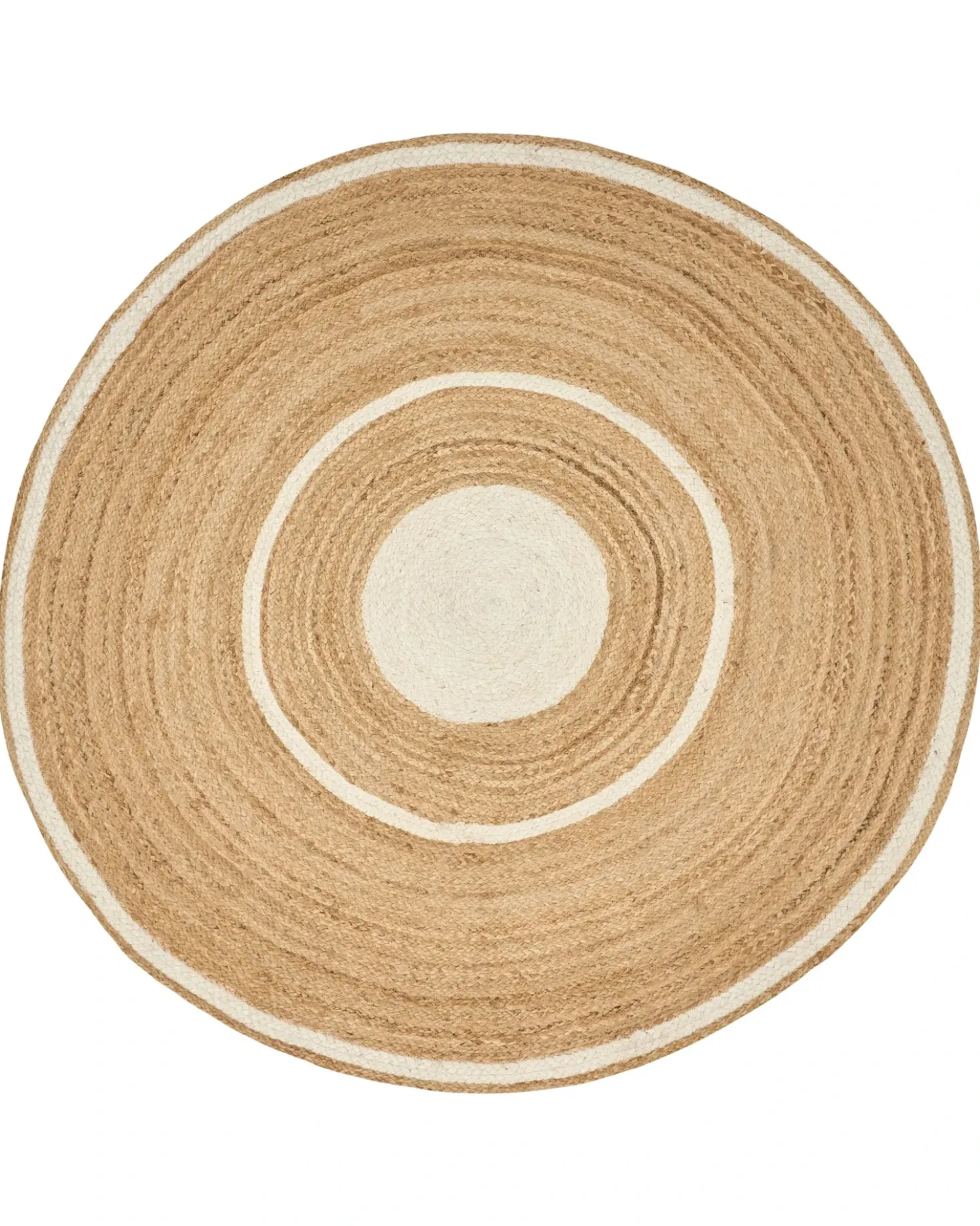 Tappeto HALFELI Beige ø 140 cm Iuta