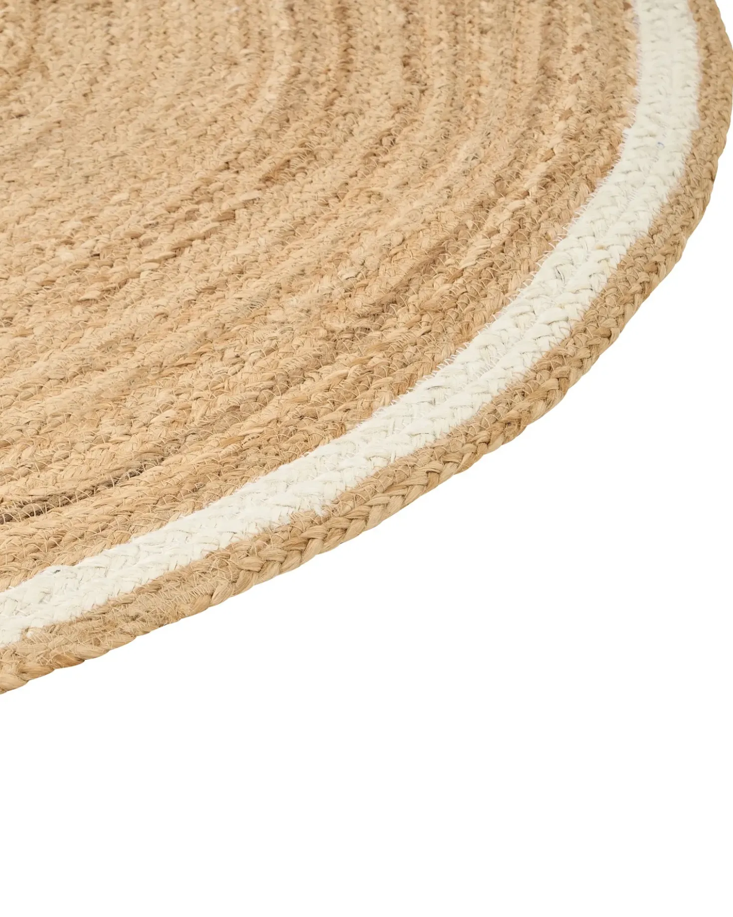 Tappeto HALFELI Beige ø 140 cm Iuta