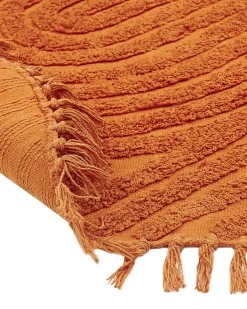 Tappeto HALFETI Arancione ø 140 cm Cotone