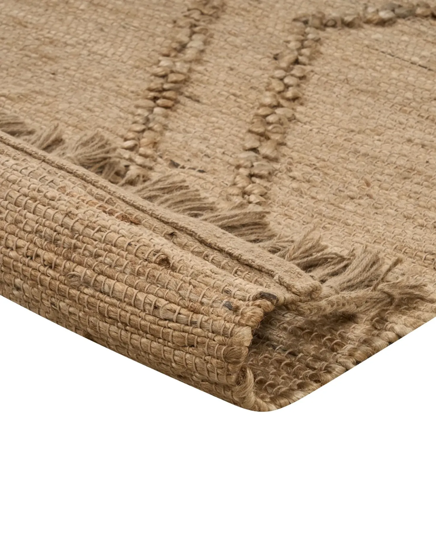 Tappeto HANDERE Beige 200 x 300 cm Iuta