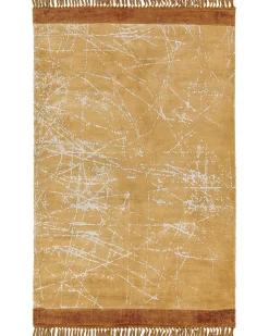 Tappeto HANLI Arancione 160 x 230 cm Viscosa