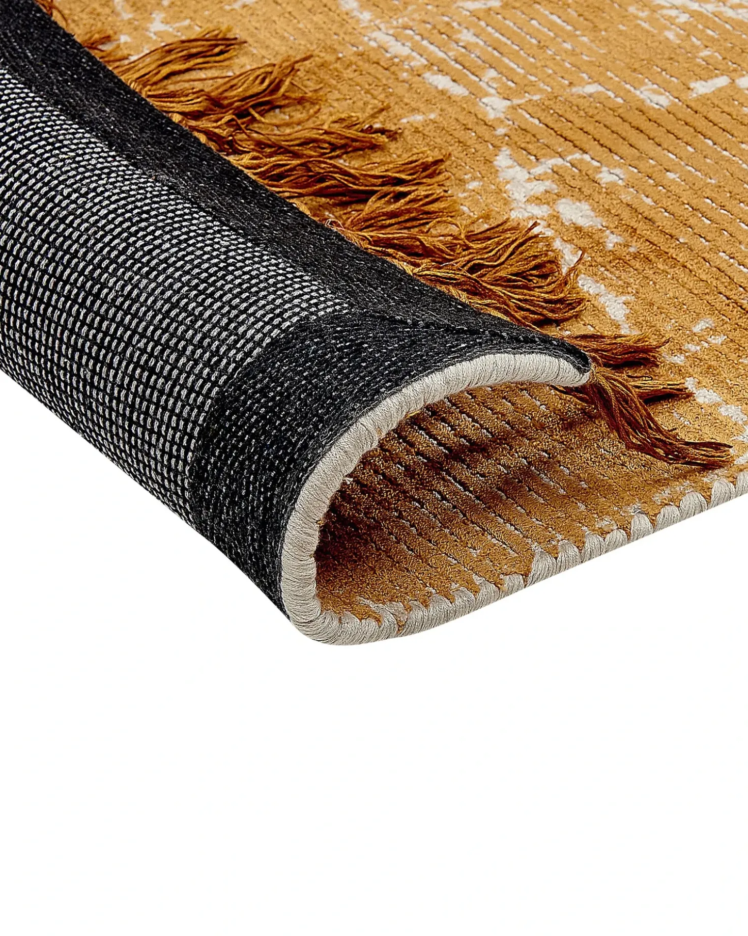 Tappeto HANLI Arancione 160 x 230 cm Viscosa