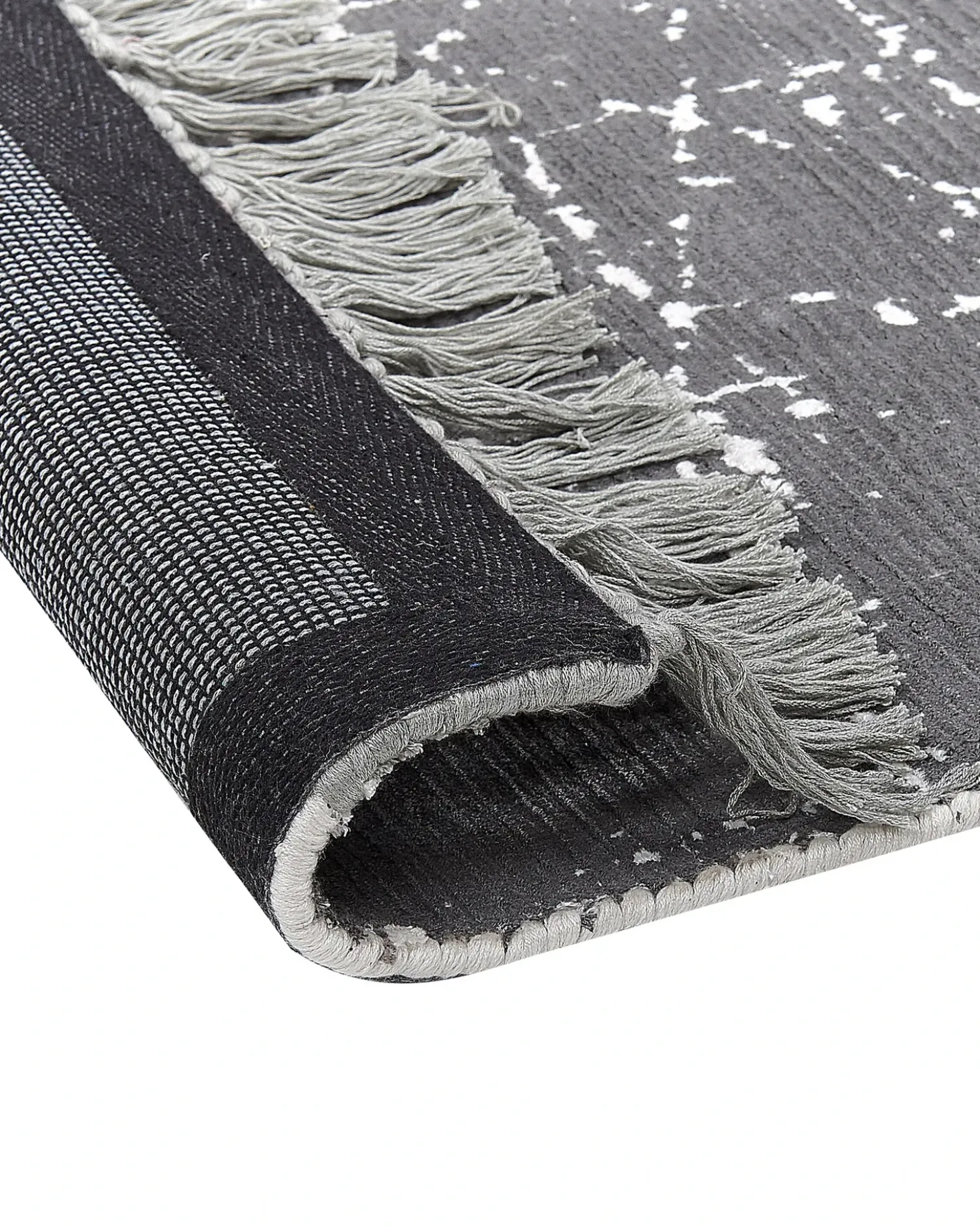 Tappeto HANLI Grigio 160 x 230 cm Viscosa