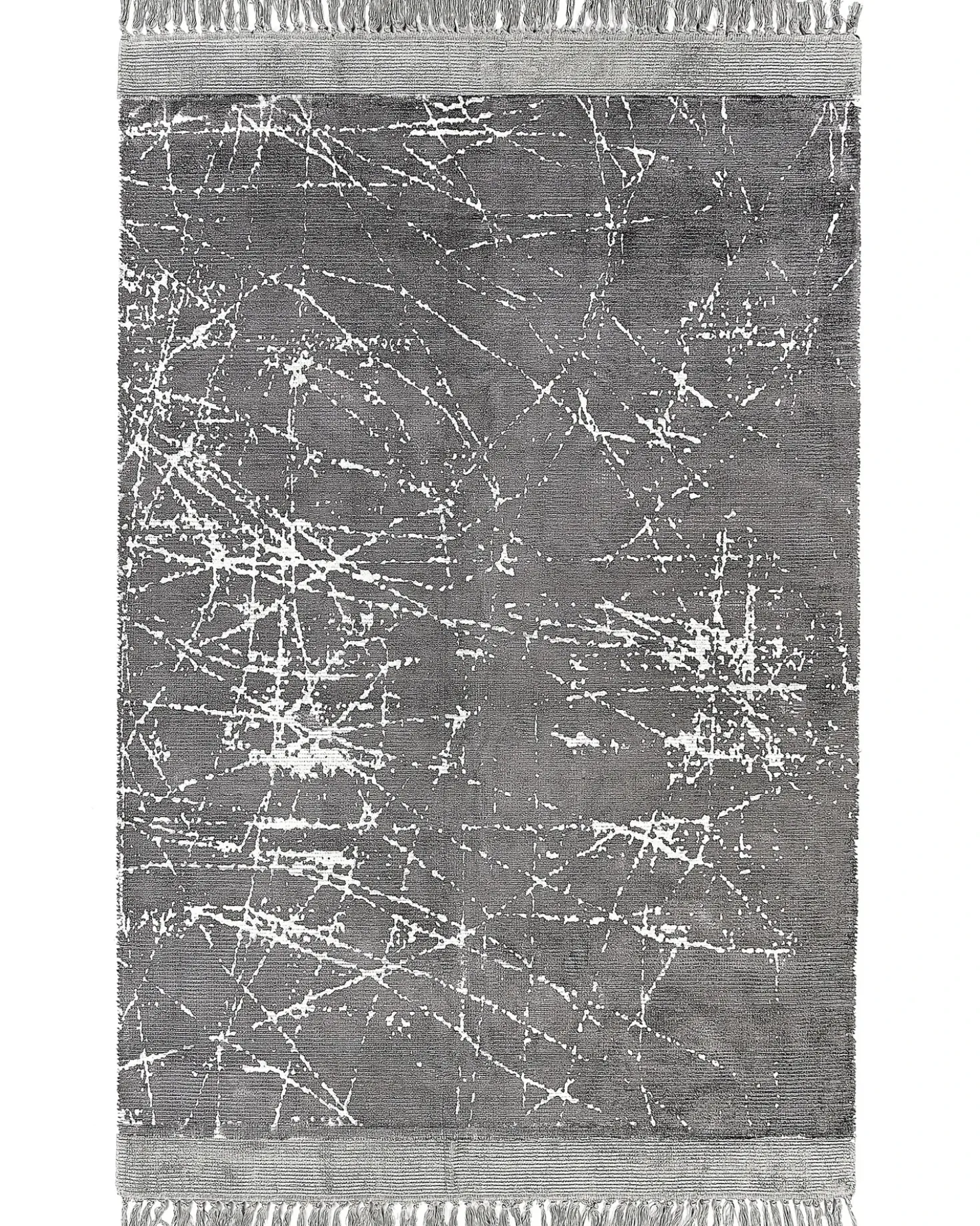 Tappeto HANLI Grigio 160 x 230 cm Viscosa