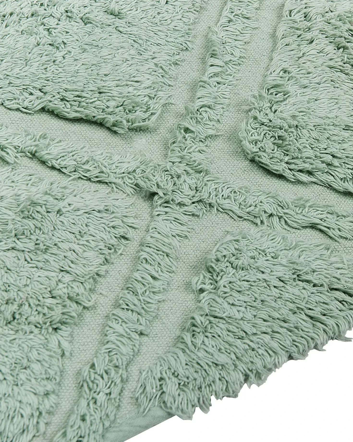 Tappeto HATAY Verde chiaro 160 x 230 cm Cotone