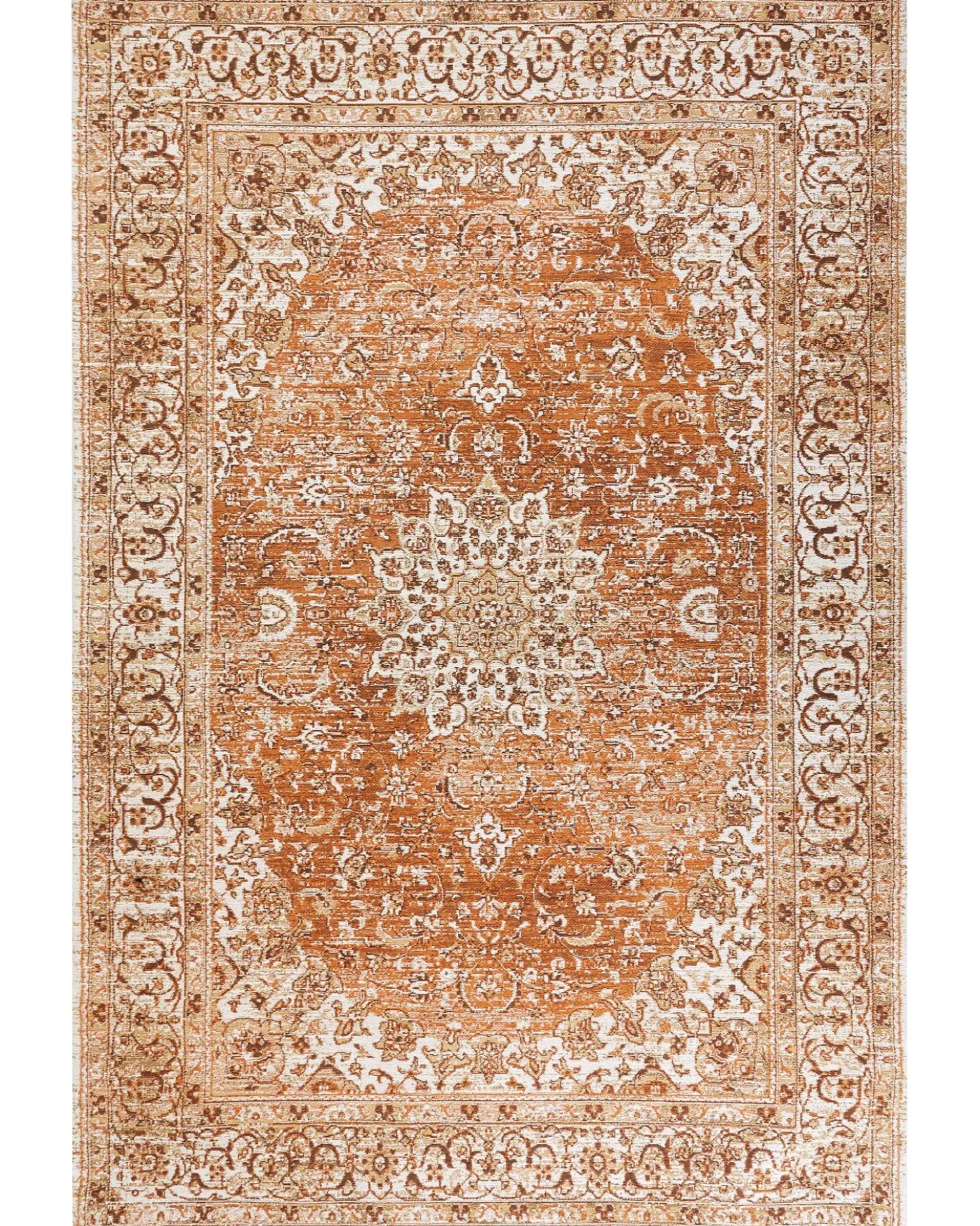 Tappeto HAYA Arancione 200 x 300 cm Cotone