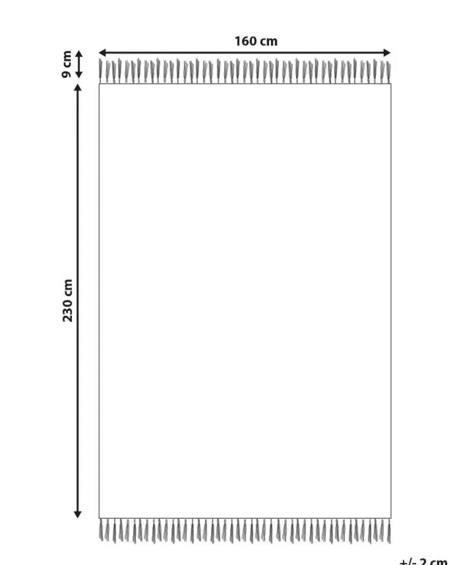 Tappeto HISARLI Multicolore 160 x 230 cm Cotone