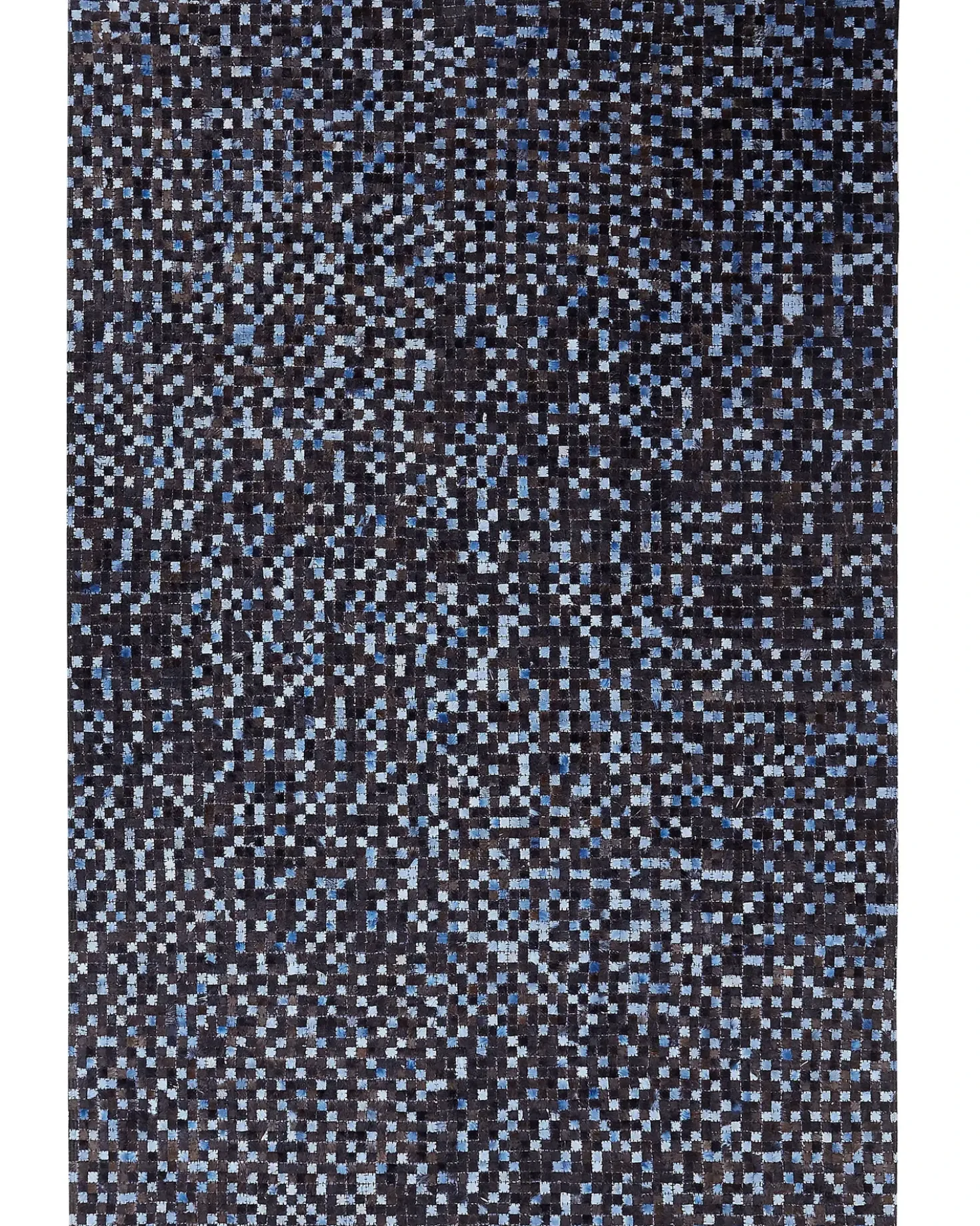 Tappeto IKISU Marrone scuro 160 x 230 cm Pelle naturale