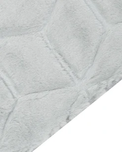 Tappeto in pelliccia sintetica THATTA Grigio chiaro 80 x 150 cm