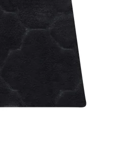 Tappeto in pelliccia sintetica GHARO Nero 160 x 230 cm