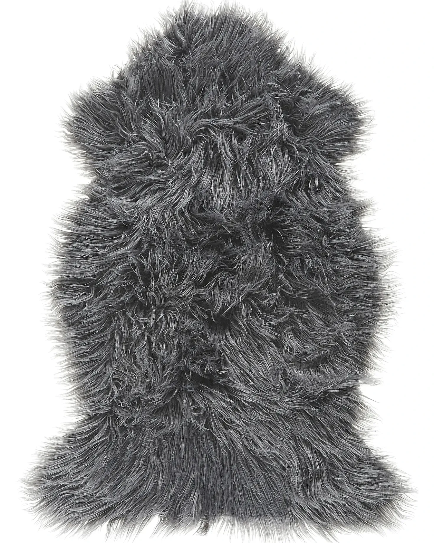 Tappeto in pelliccia sintetica MUNGO Grigio 63 x 95 cm
