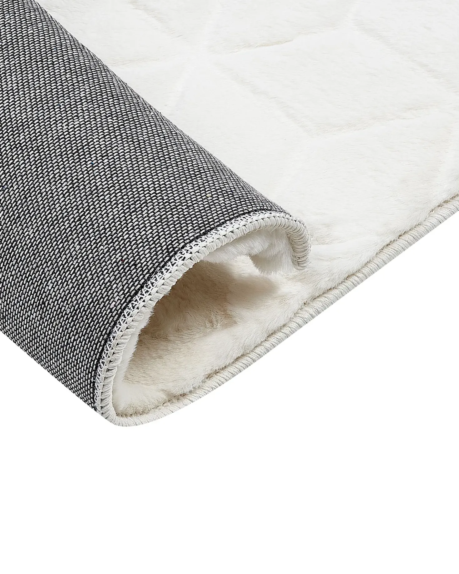 Tappeto in pelliccia sintetica THATTA Bianco 160 x 230 cm