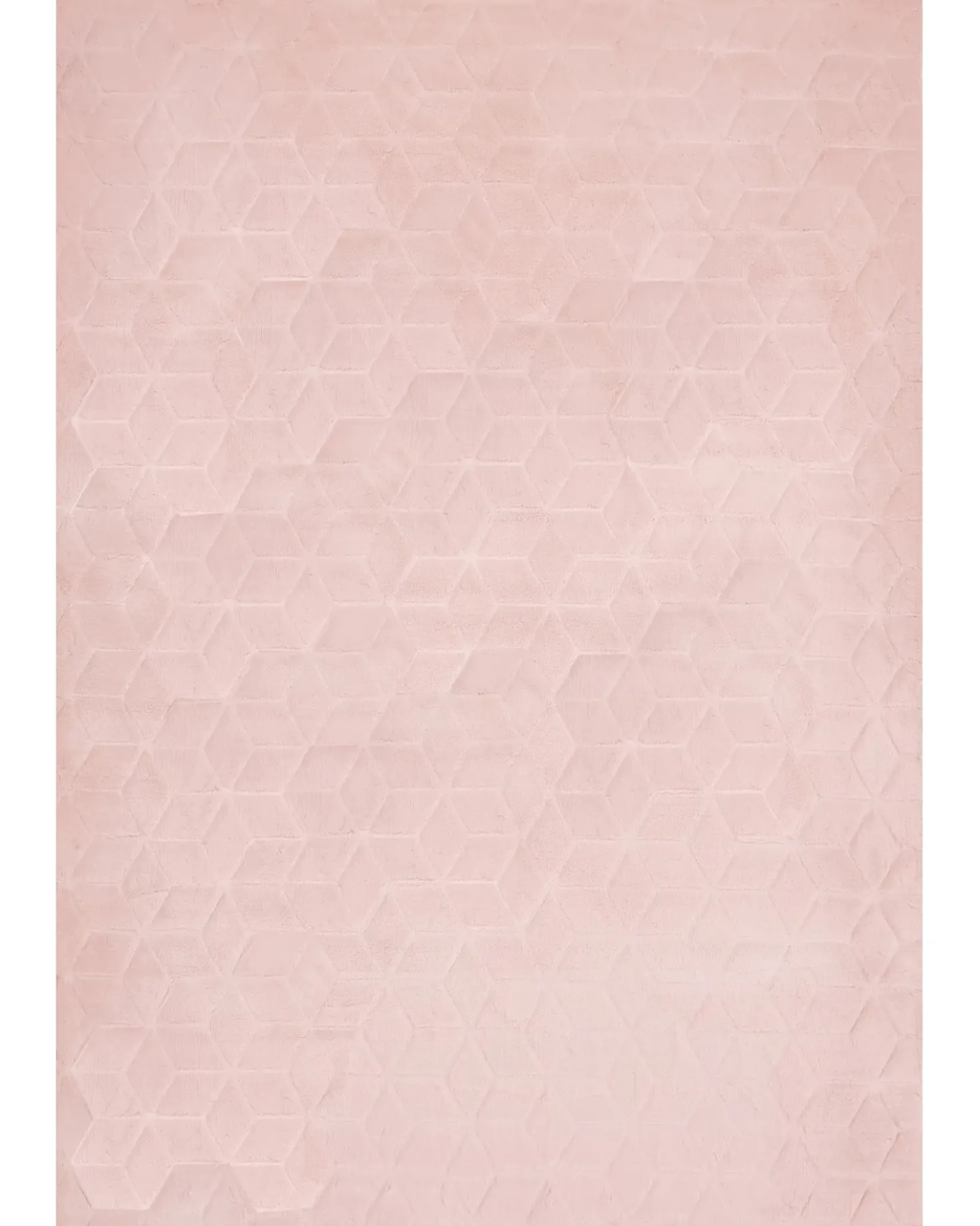 Tappeto in pelliccia sintetica THATTA Rosa 160 x 230 cm