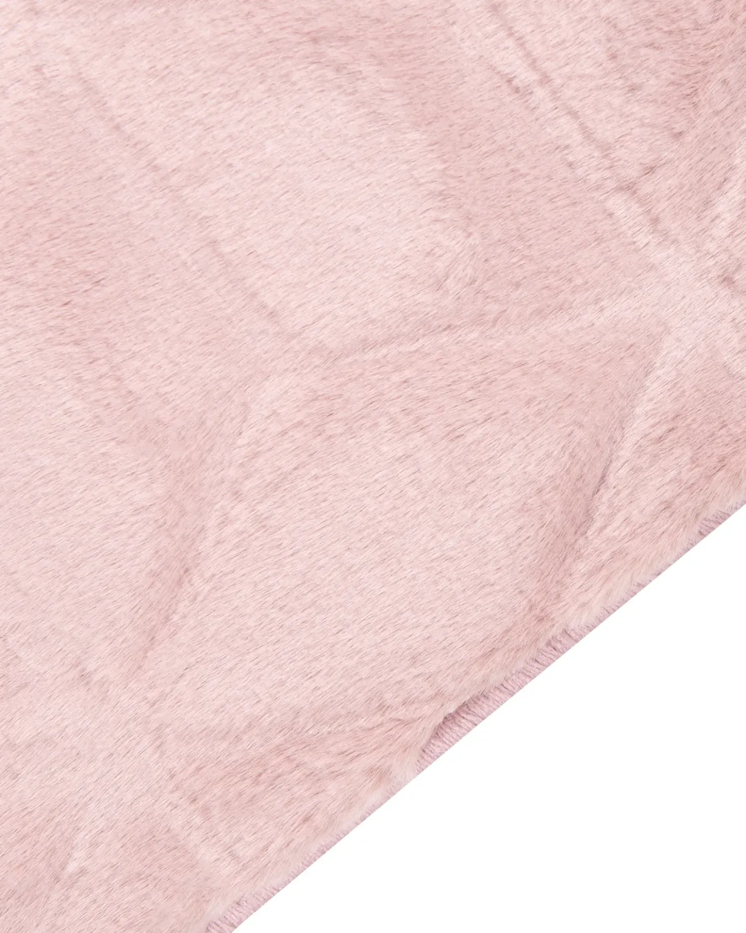 Tappeto in pelliccia sintetica THATTA Rosa 160 x 230 cm