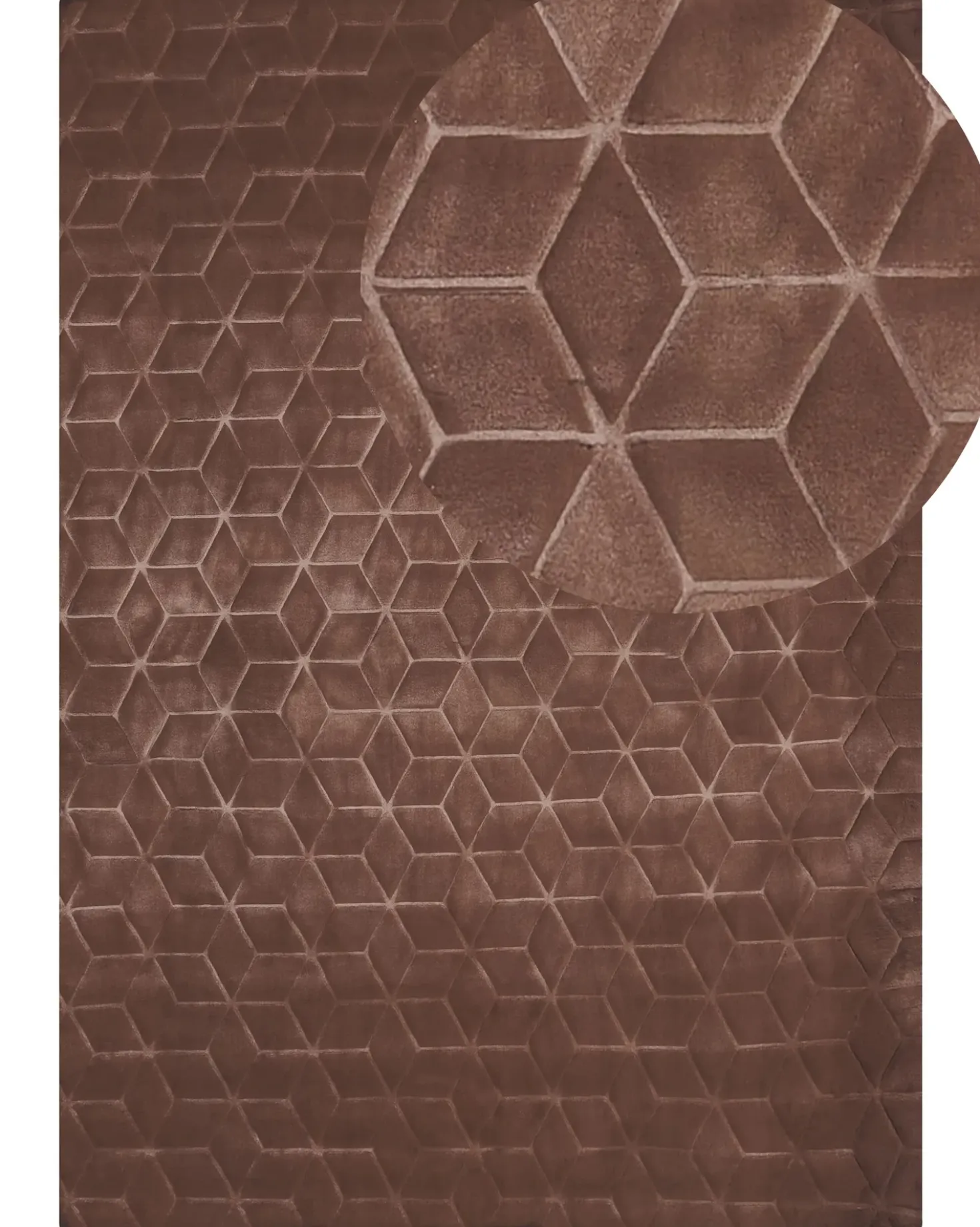 Tappeto in pelliccia sintetica THATTA Marrone 160 x 230 cm