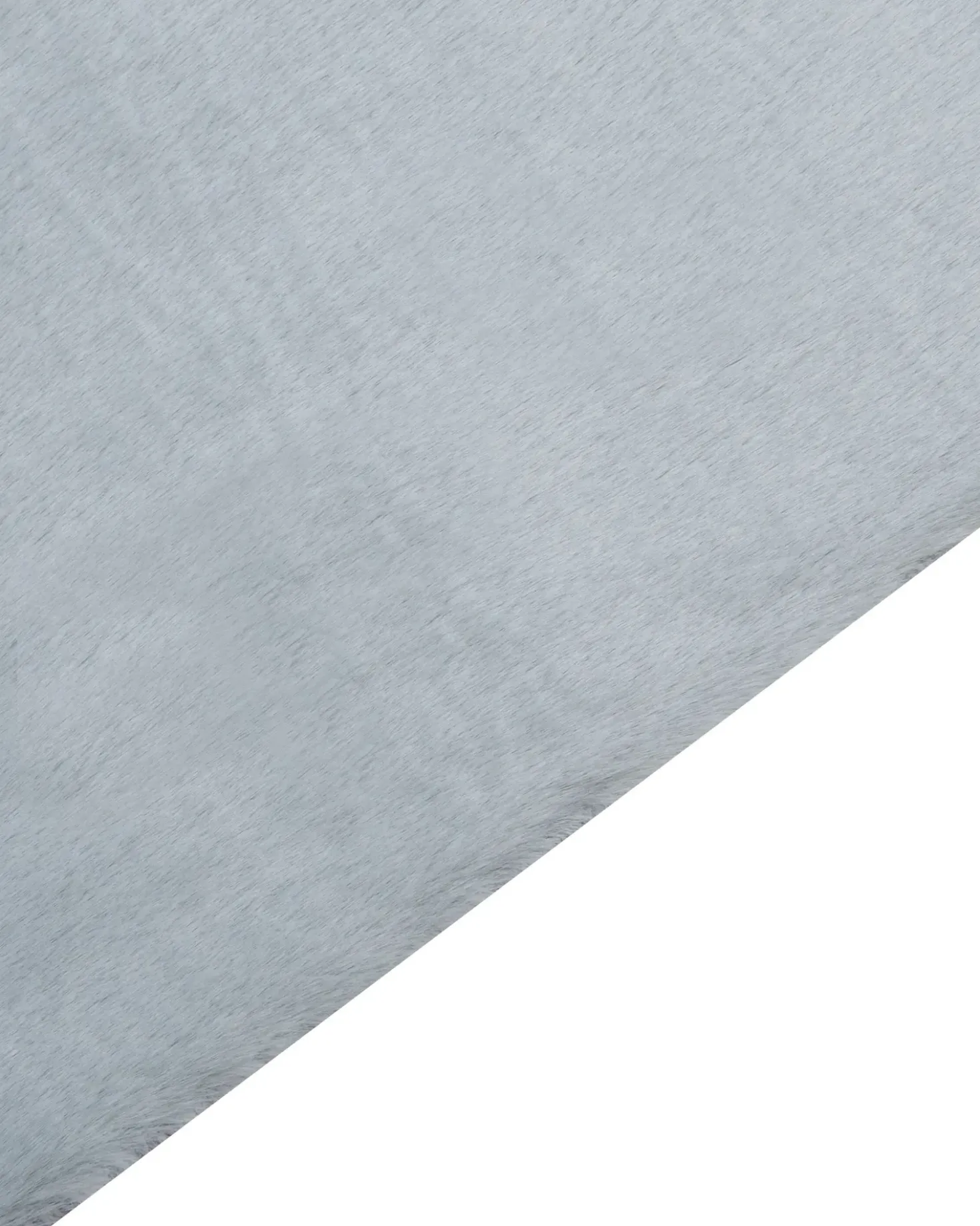 Tappeto in pelliccia sintetica MIRPUR Grigio chiaro 160 x 230 cm