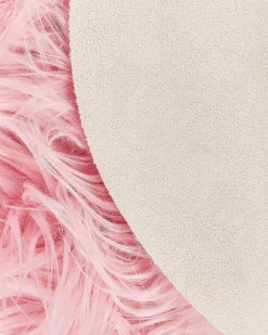 Tappeto in pelliccia sintetica MAMUNGARI Rosa 60 x 180 cm