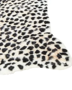 Tappeto in pelliccia sintetica OSSA Beige 130 x 170 cm