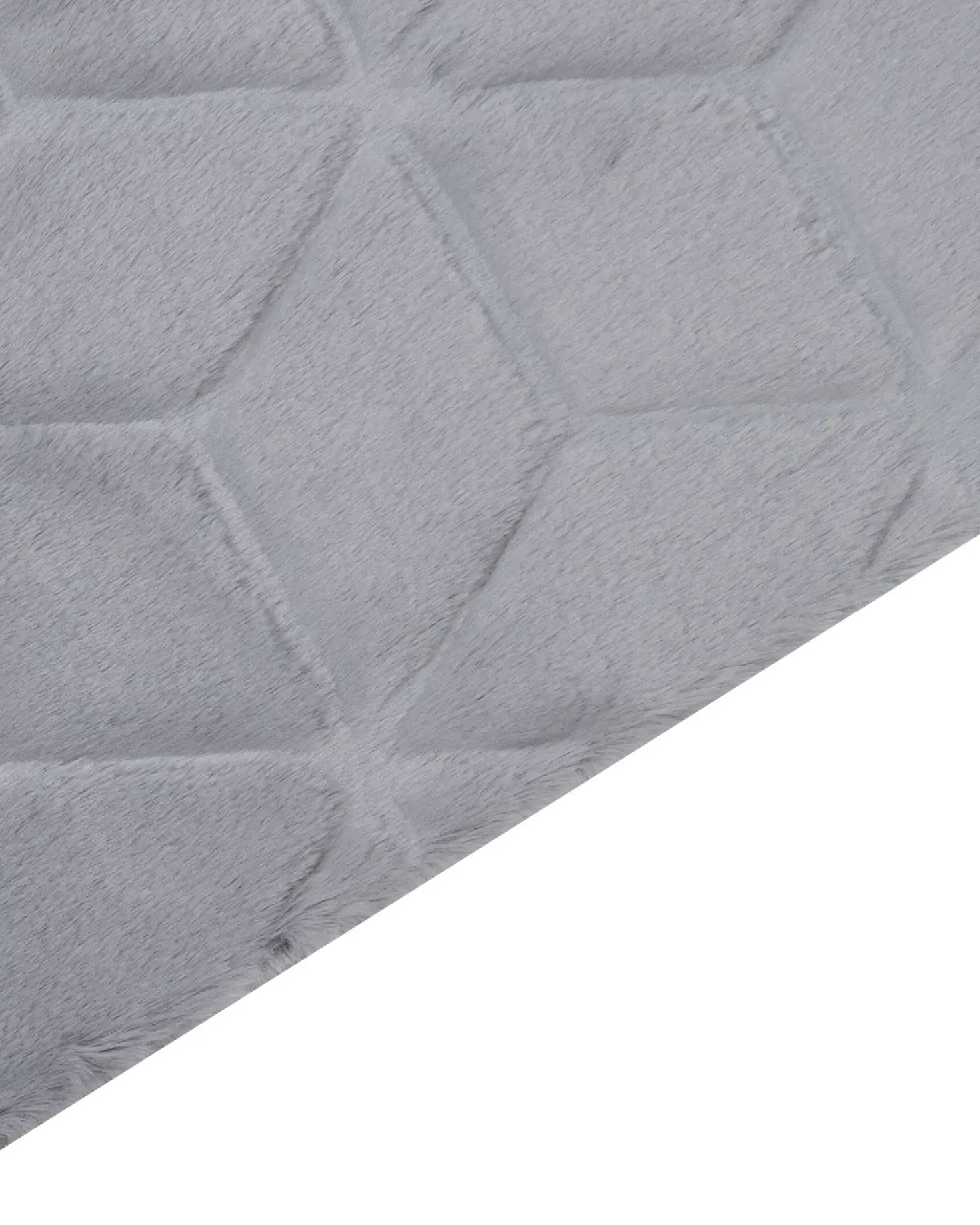 Tappeto in pelliccia sintetica THATTA Grigio 160 x 230 cm
