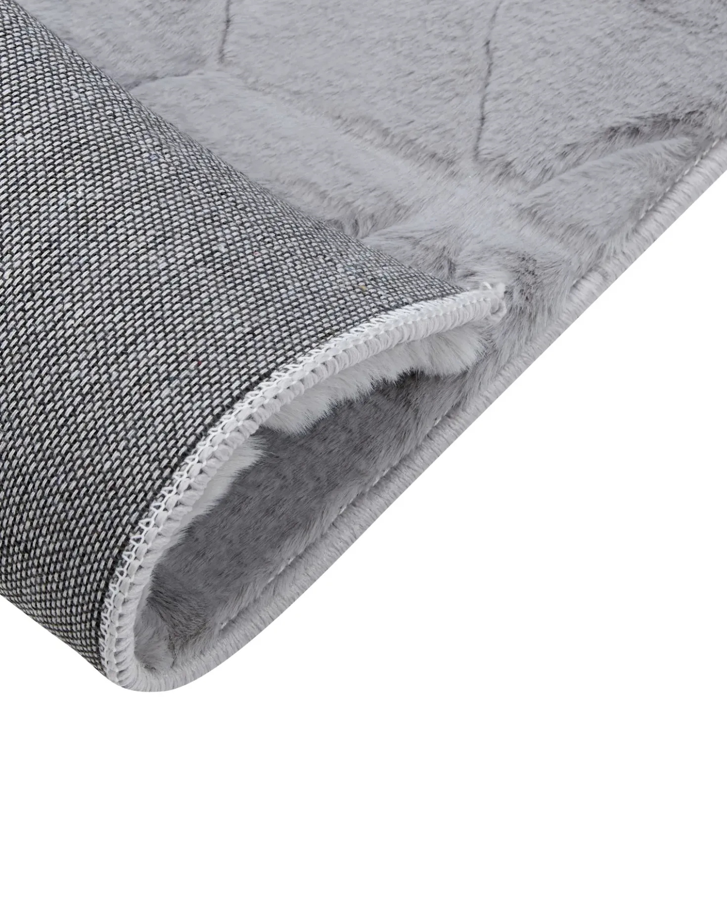 Tappeto in pelliccia sintetica THATTA Grigio 160 x 230 cm