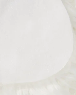Tappeto in pelliccia sintetica MUNGO Bianco 53 x 88 cm