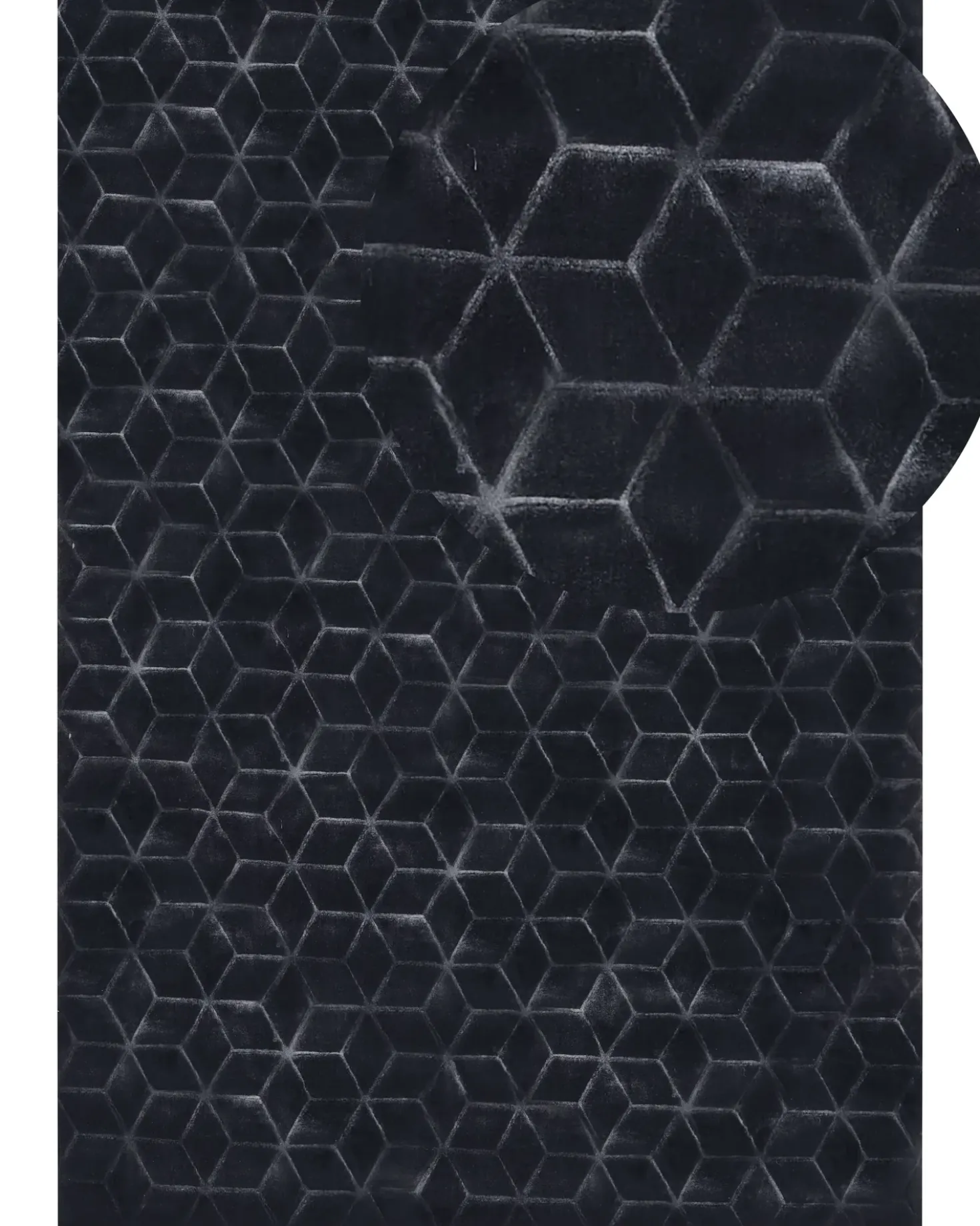 Tappeto in pelliccia sintetica THATTA Nero 160 x 230 cm