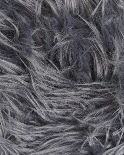 Tappeto in pelliccia sintetica MAMUNGARI Grigio scuro 60 x 180 cm