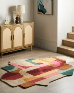 Tappeto INDORE Multicolore 160 x 230 cm Lana