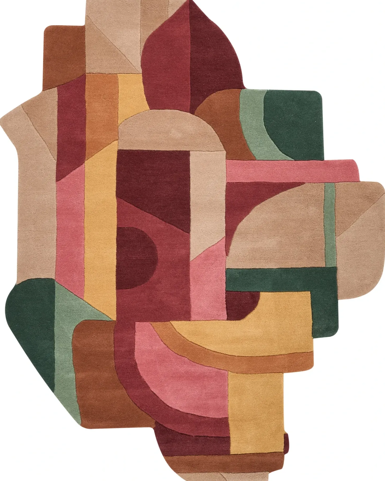 Tappeto INDORE Multicolore 160 x 230 cm Lana