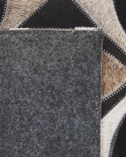 Tappeto ISHAN Multicolore 140 x 200 cm Pelle naturale
