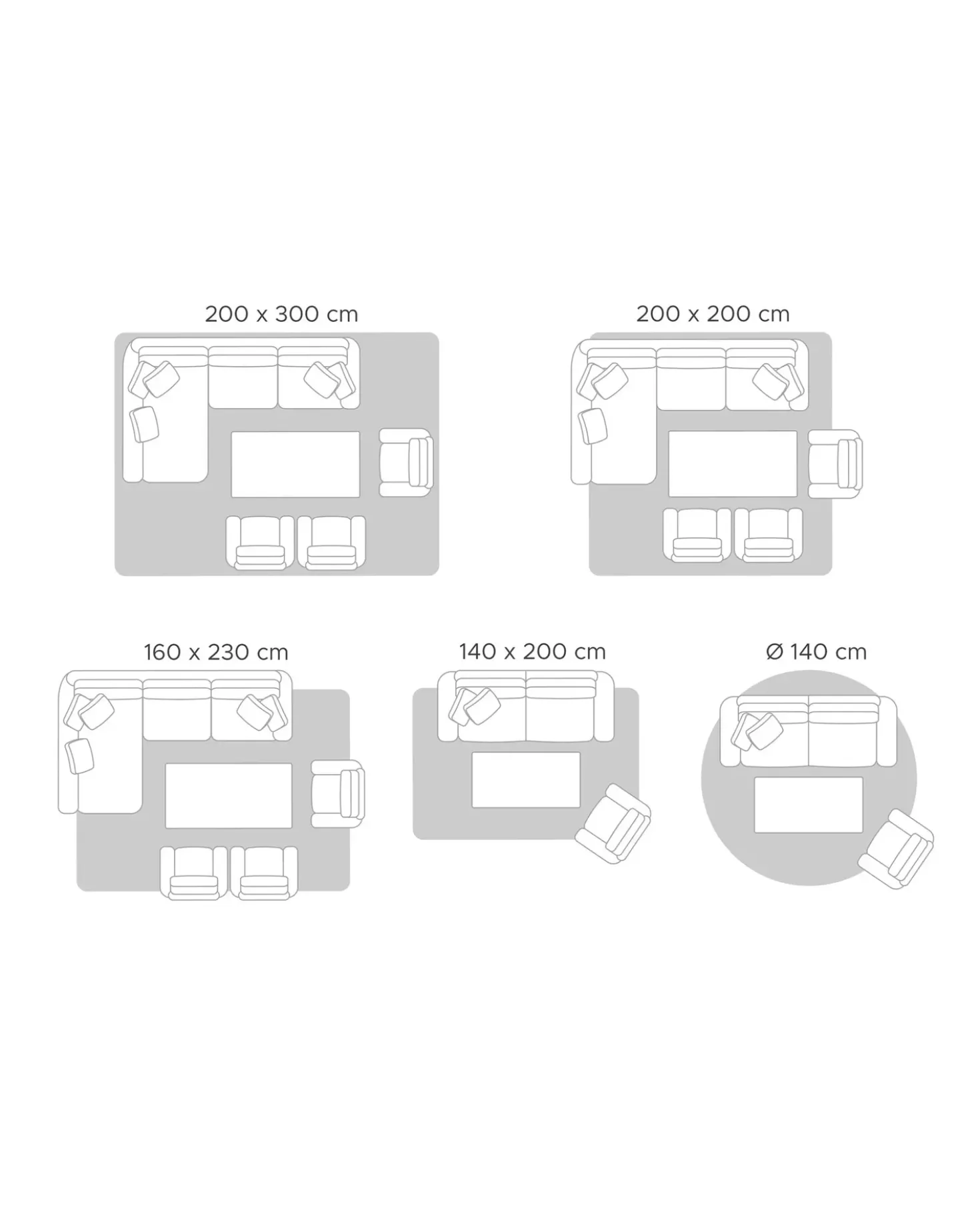 Tappeto ISVANTA Multicolore 200 x 300 cm