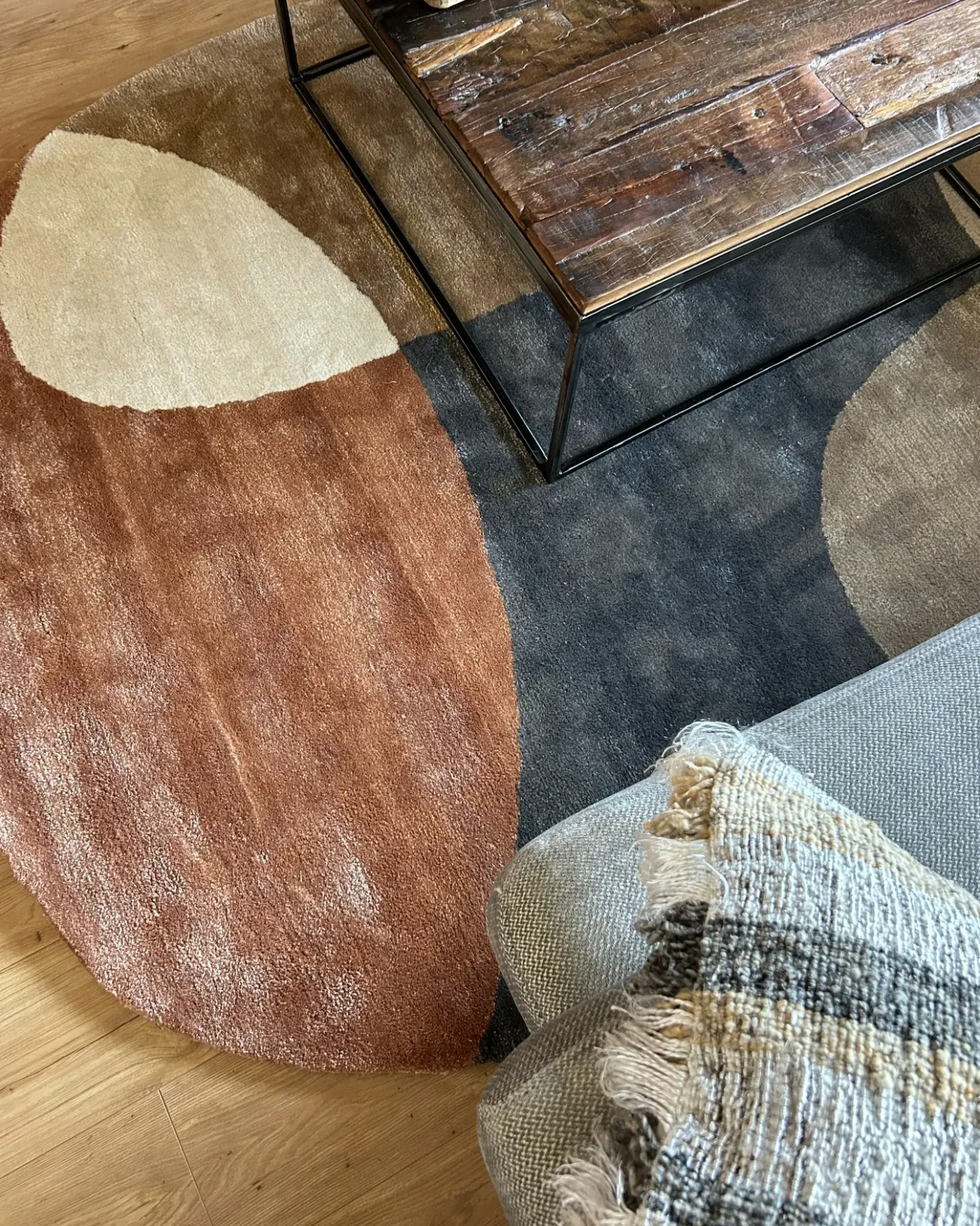 Tappeto KAFAR Multicolore 160 x 230 cm Viscosa