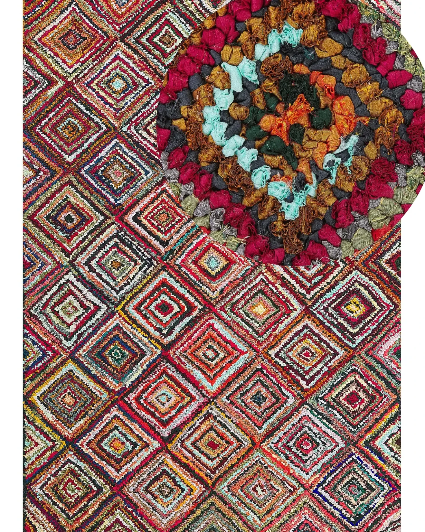 Tappeto KAISERI Multicolore 160 x 230 cm Cotone
