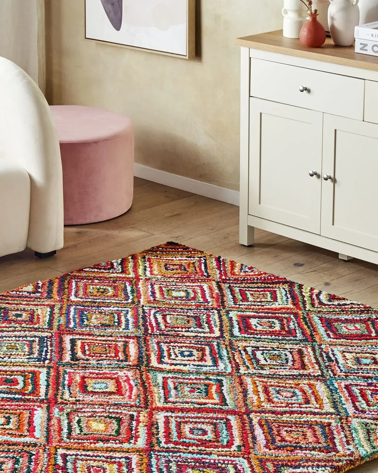 Tappeto KAISERI Multicolore 160 x 230 cm Cotone