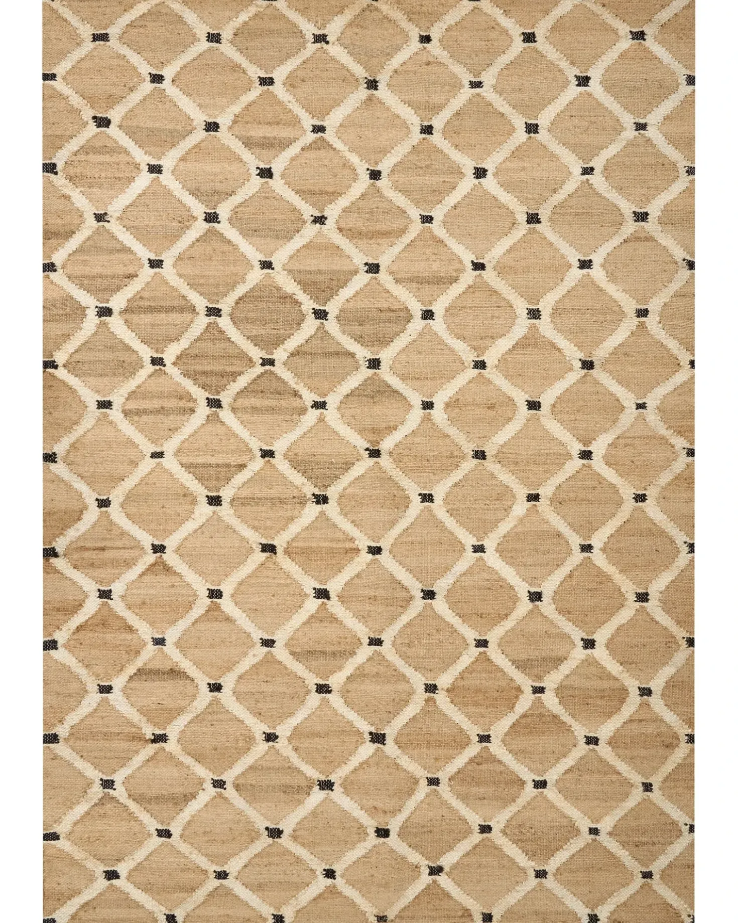 Tappeto KALEKOY Beige 160 x 230 cm Iuta