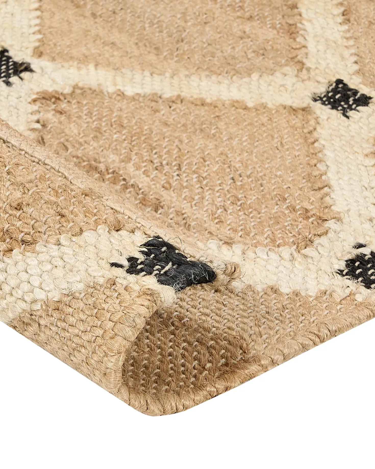 Tappeto KALEKOY Beige 160 x 230 cm Iuta
