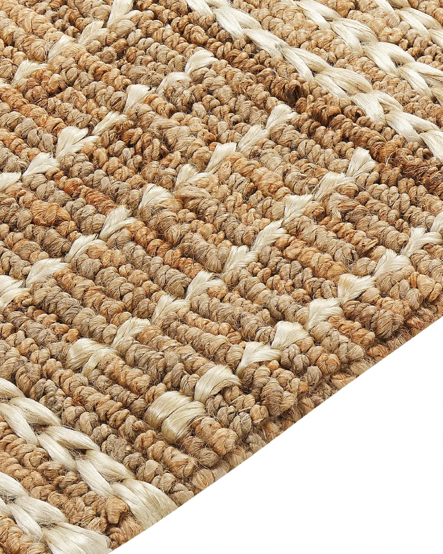 Tappeto KAMBERLI Beige 160 x 230 cm Iuta