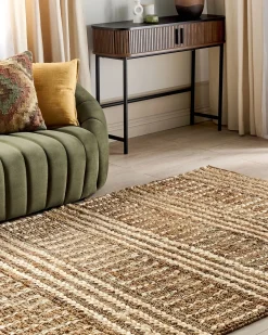 Tappeto KAMBERLI Beige 160 x 230 cm Iuta