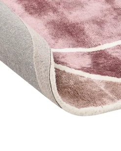 Tappeto KANRACH Rosa 200 x 200 cm Viscosa