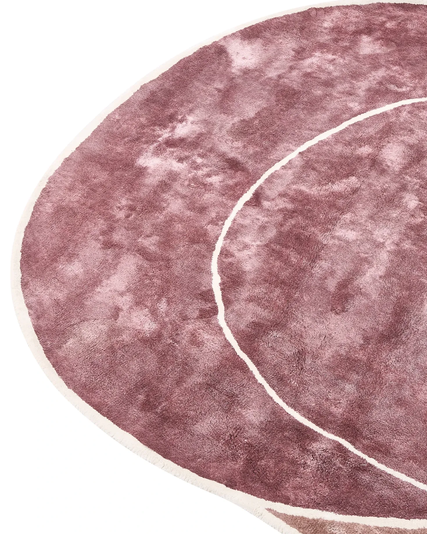 Tappeto KANRACH Rosa 200 x 200 cm Viscosa
