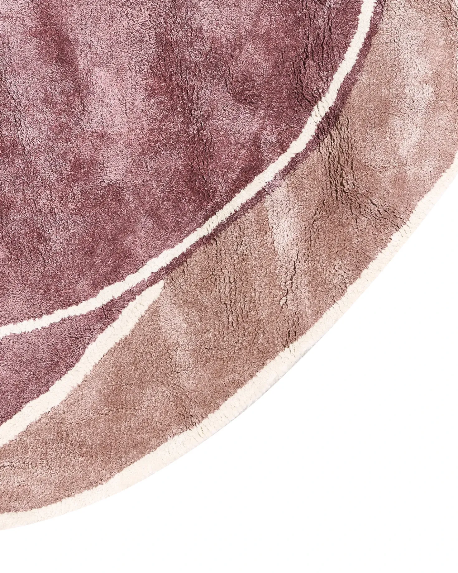 Tappeto KANRACH Rosa 200 x 200 cm Viscosa