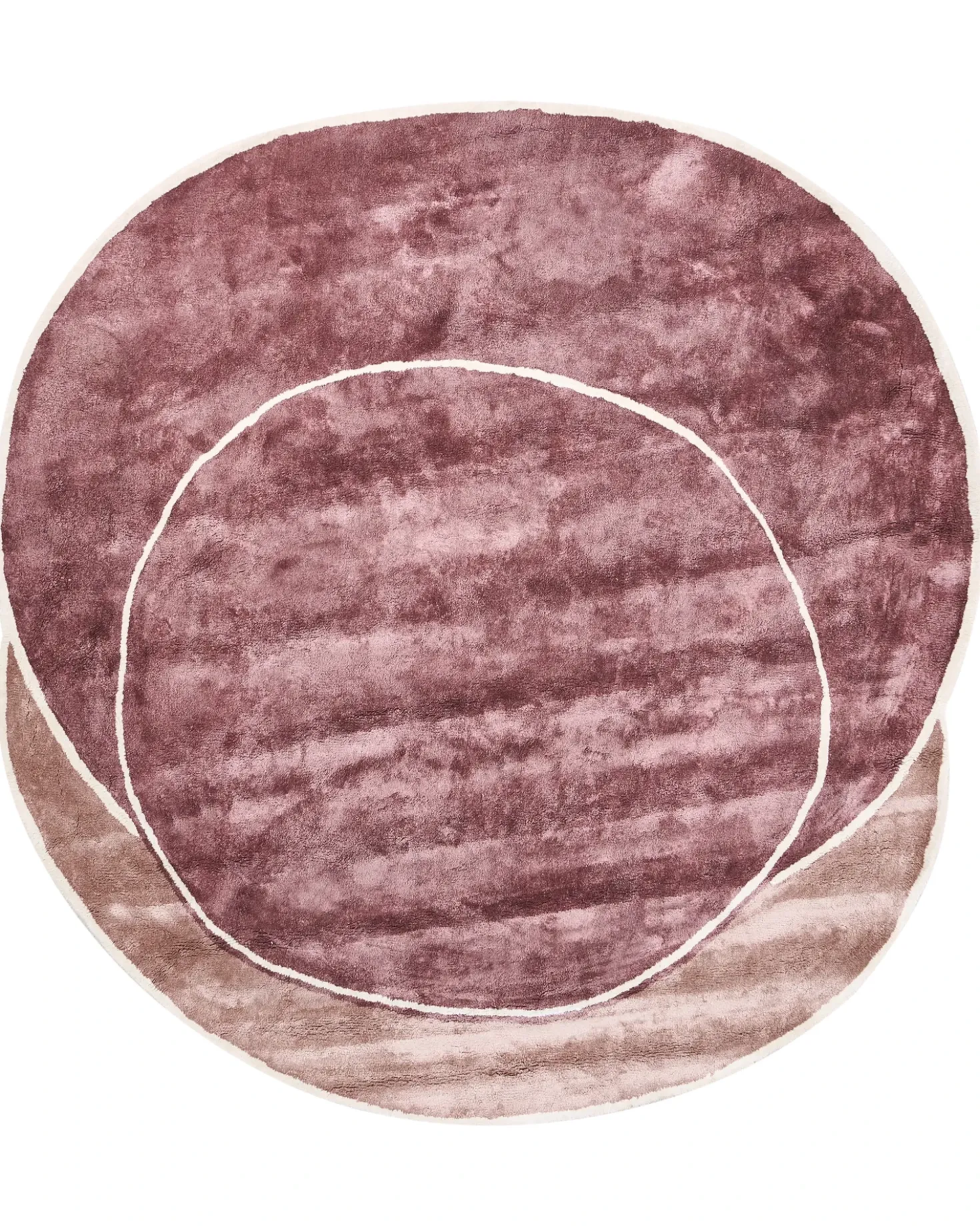 Tappeto KANRACH Rosa 200 x 200 cm Viscosa