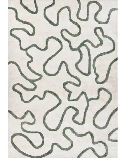 Tappeto KAPPAR Beige chiaro 160 x 230 cm Viscosa