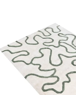Tappeto KAPPAR Beige chiaro 160 x 230 cm Viscosa