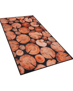 Tappeto KARDERE Marrone 80 x 150 cm