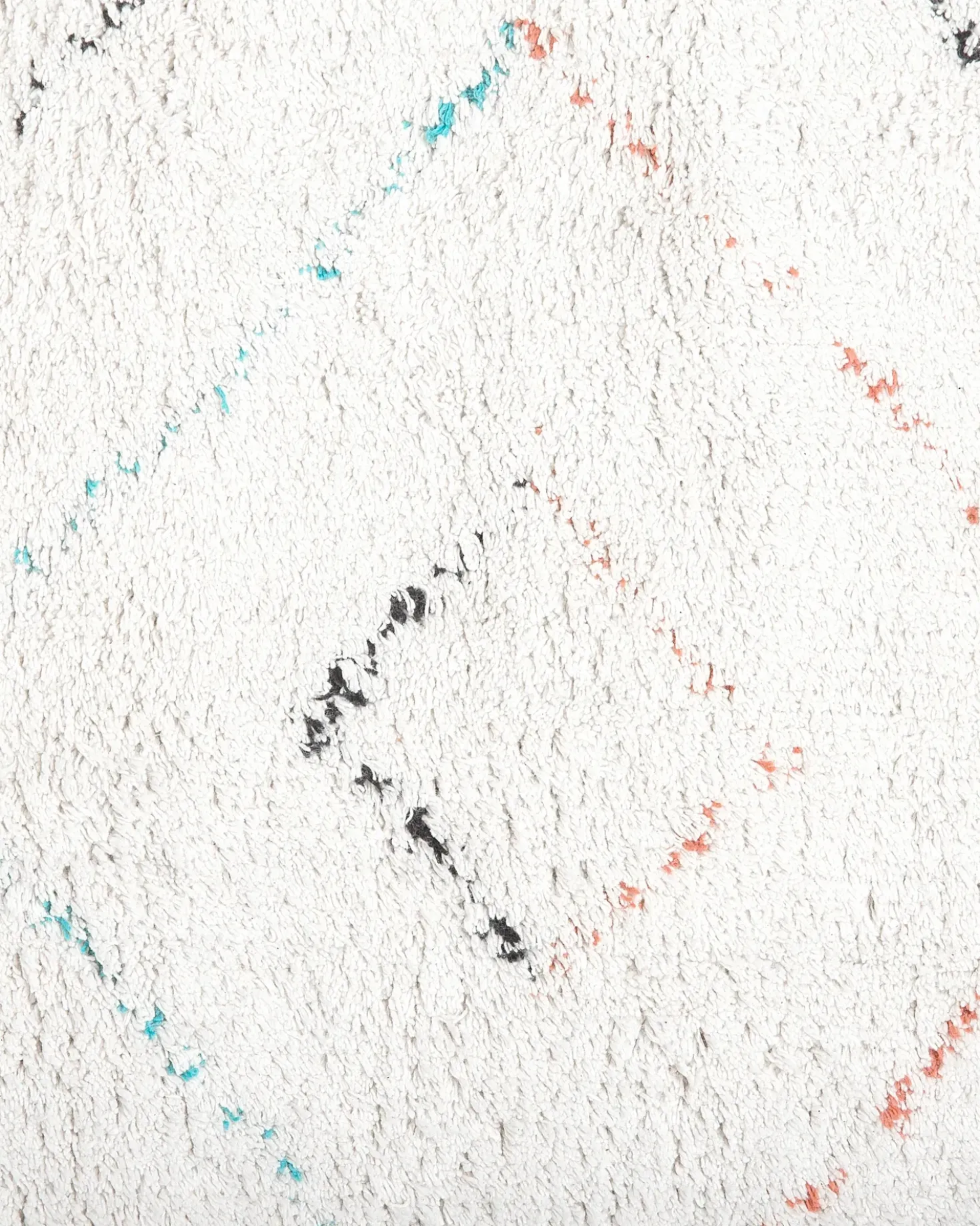 Tappeto KARTAL Bianco 80 x 150 cm Cotone