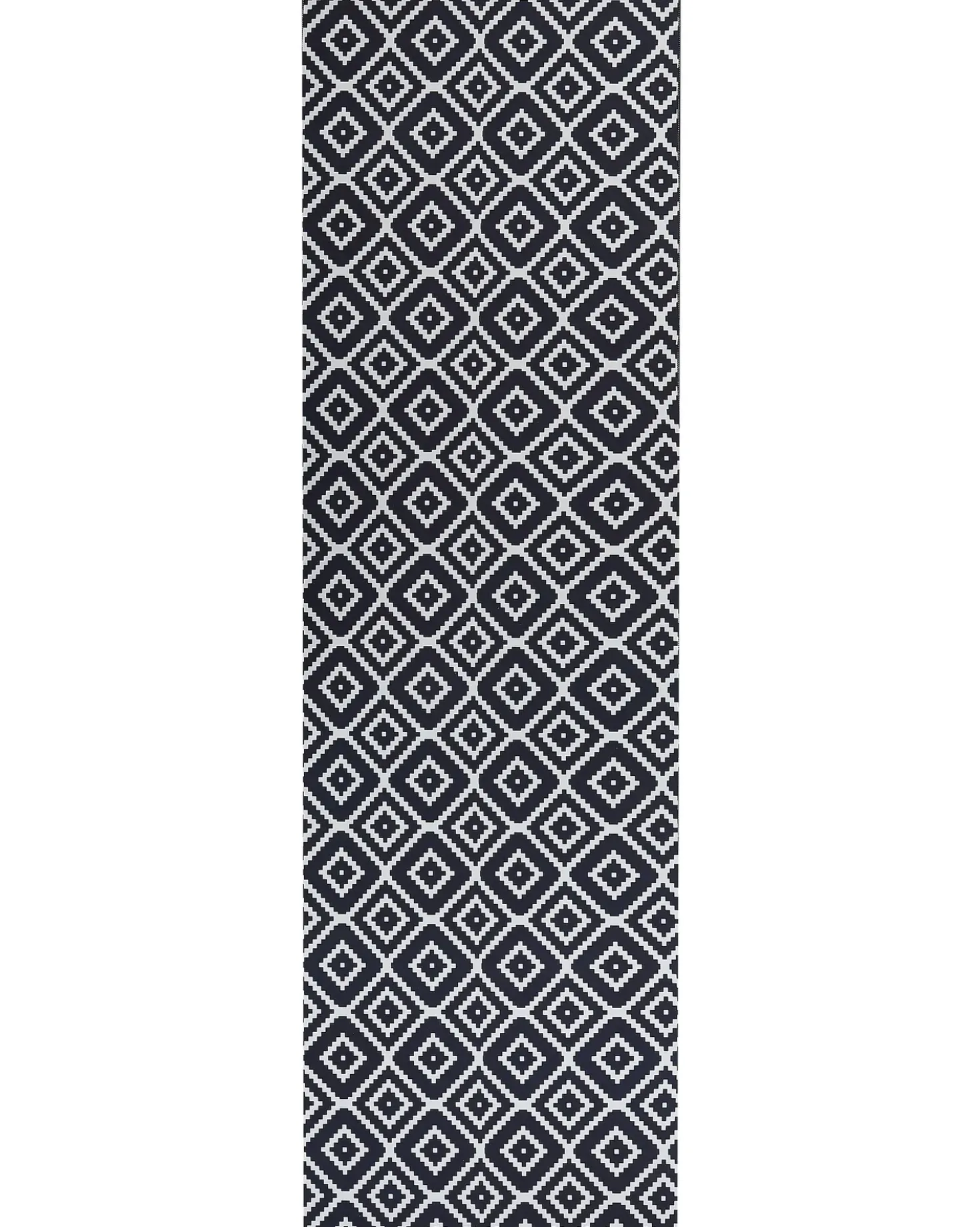 Tappeto KARUNGAL Nero 60 x 200 cm