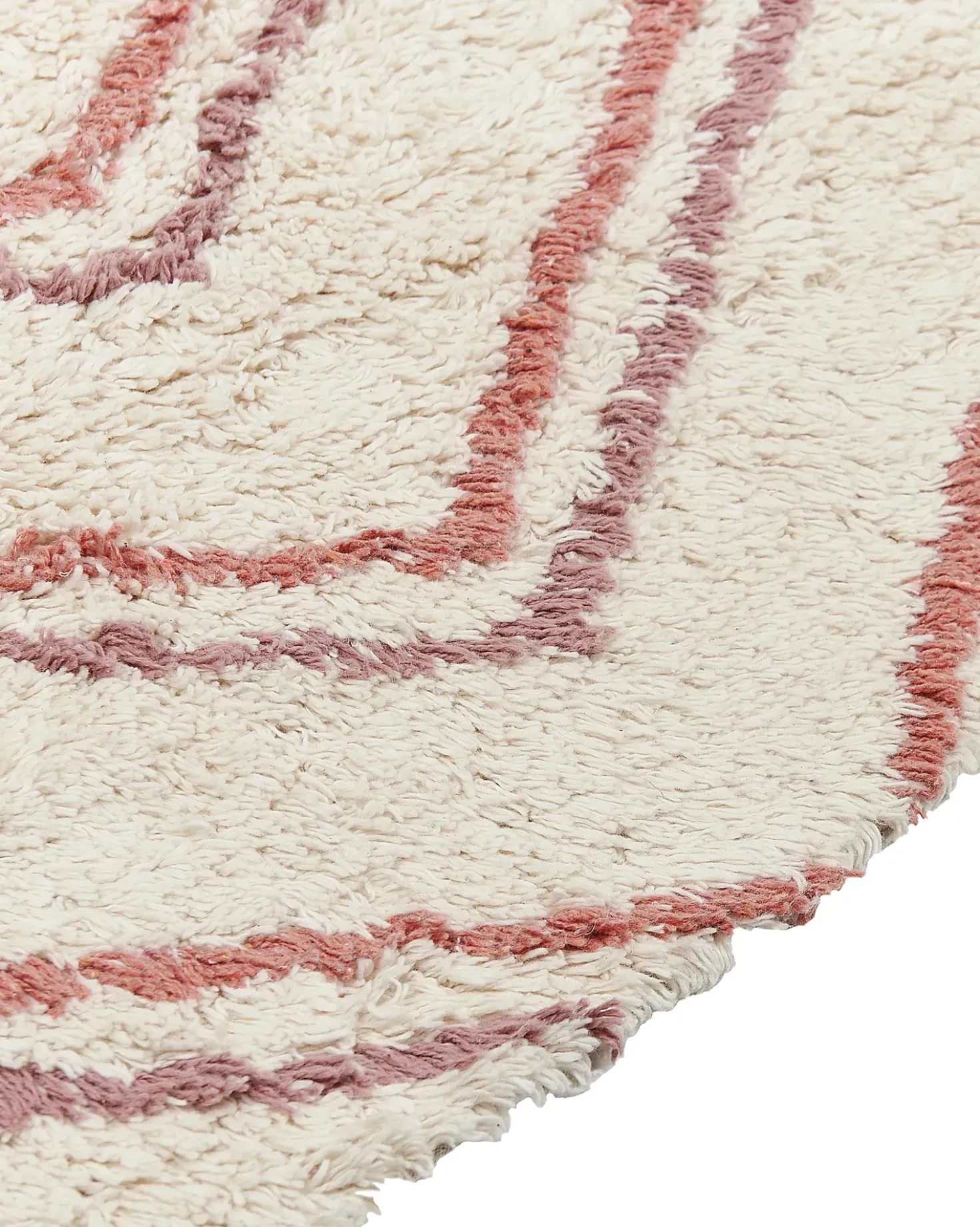 Tappeto KASTAMONU Beige 160 x 230 cm Cotone
